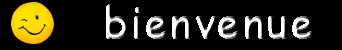 bienvenue sur mes pages