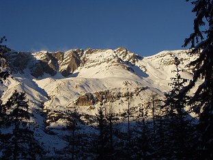 Vallonbrun sur les pentes Mauriennaises de la Vanoise